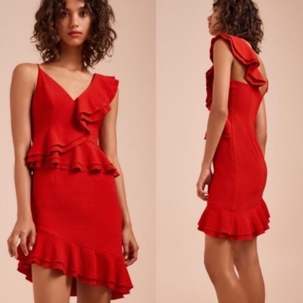NEW C/MEO Collective Dress, Red (Size M)